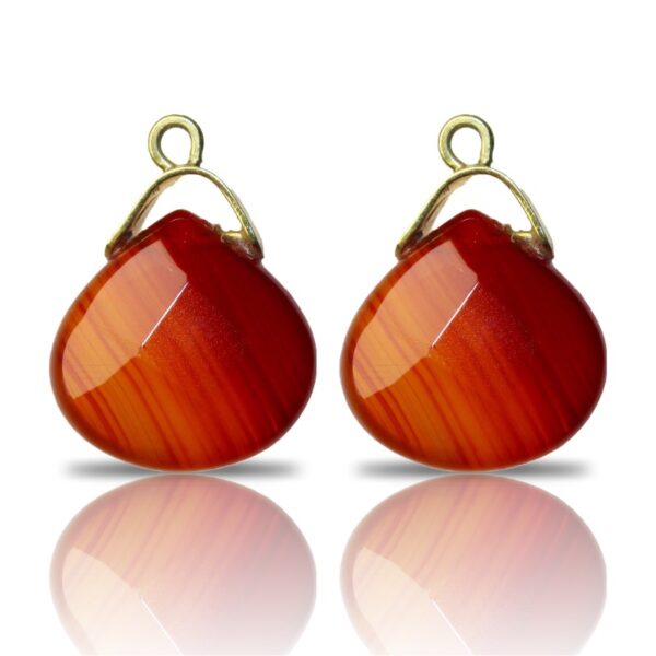 Carnelian Cascade Drops - Image 2