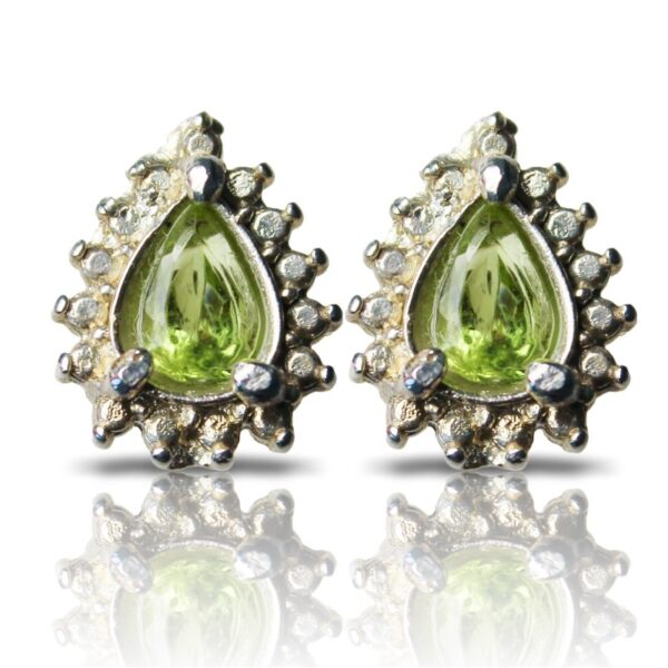 Peridot Twilight Studs - Image 2