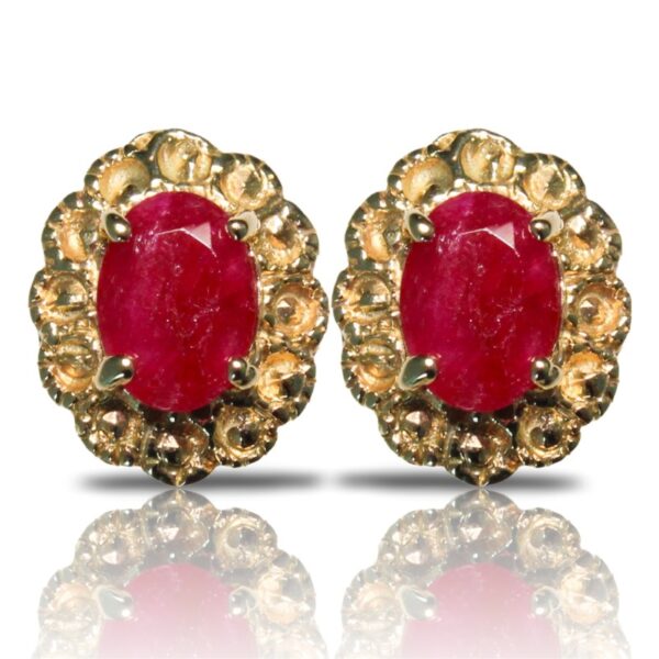 Ruby Twilight Studs - Image 2